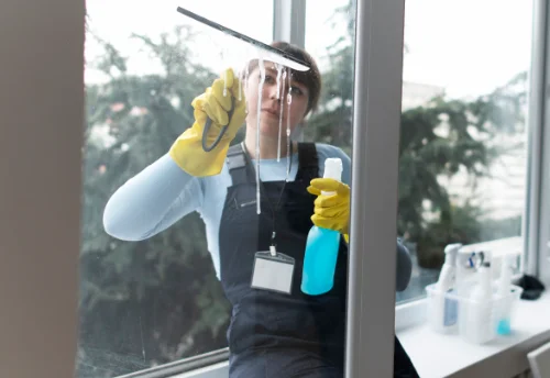 Nettoyage de vitres intérieures et extérieures à Marsilly